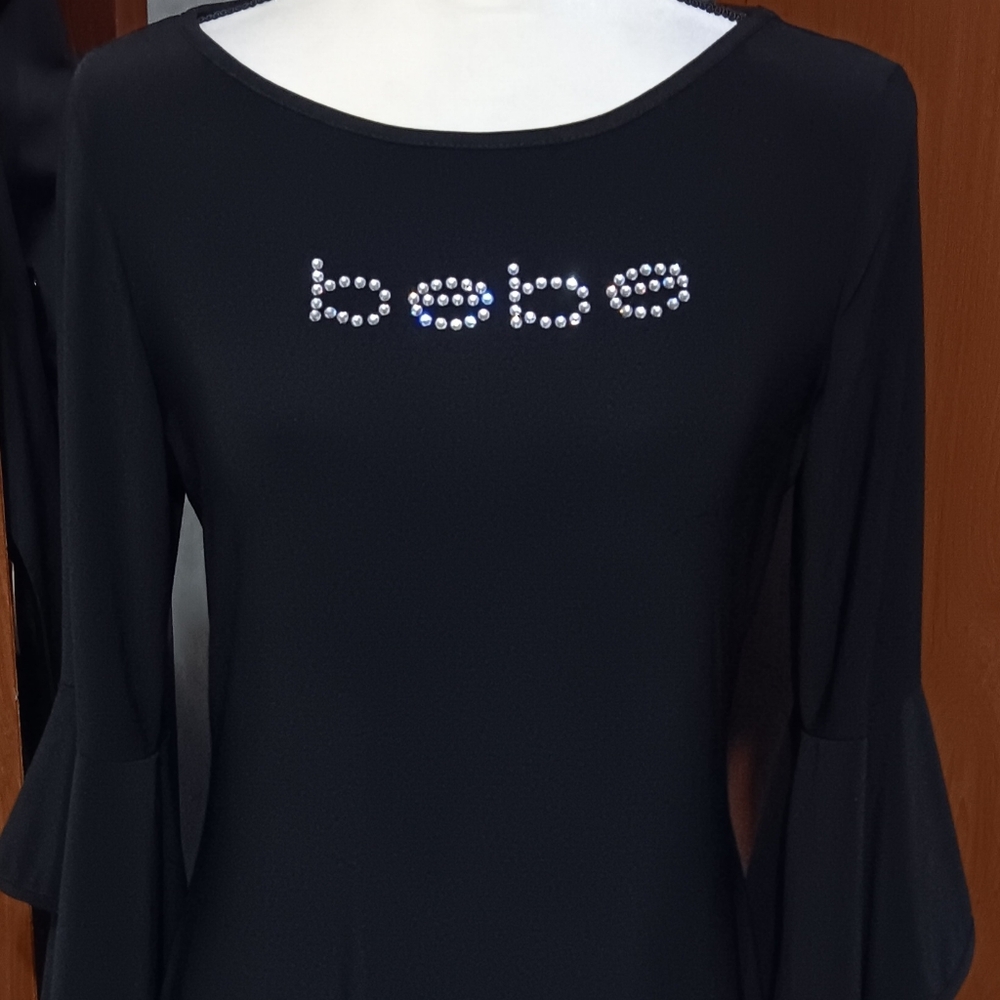 Ladies Black Dress By Bebe Size Medium